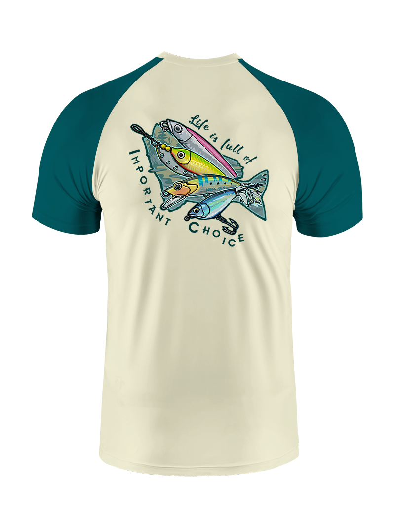 Clear Lake Bass Lures Vibrant Fishing Tee