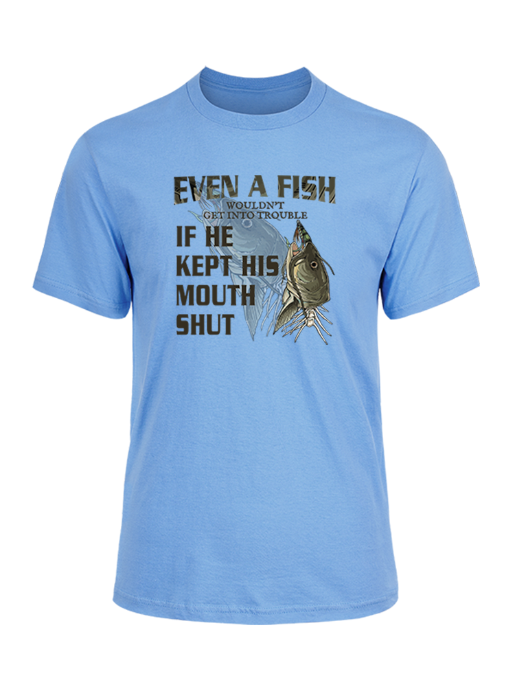Silent Wisdom Catfish's Lesson Unisex Cotton Tee