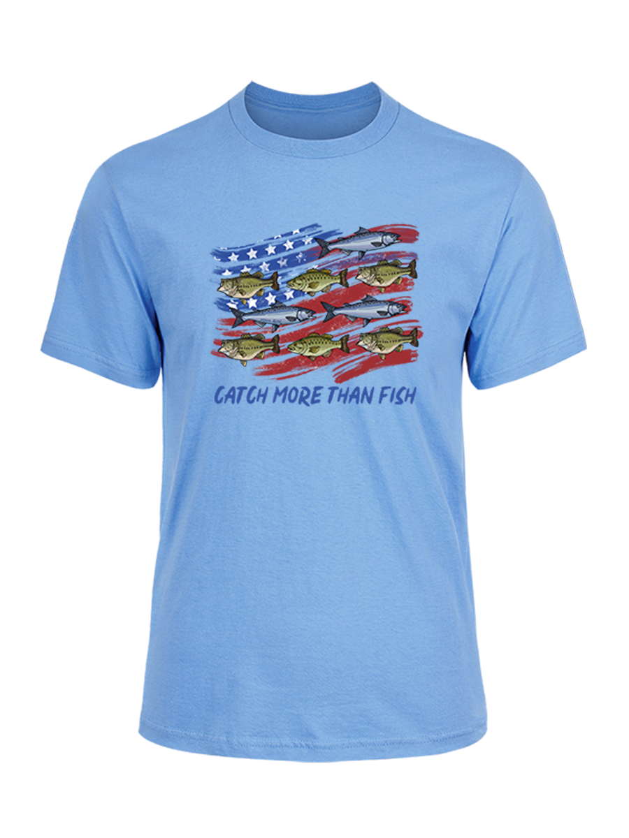 Patriotic Waters Unleashed Unisex Cotton Tee