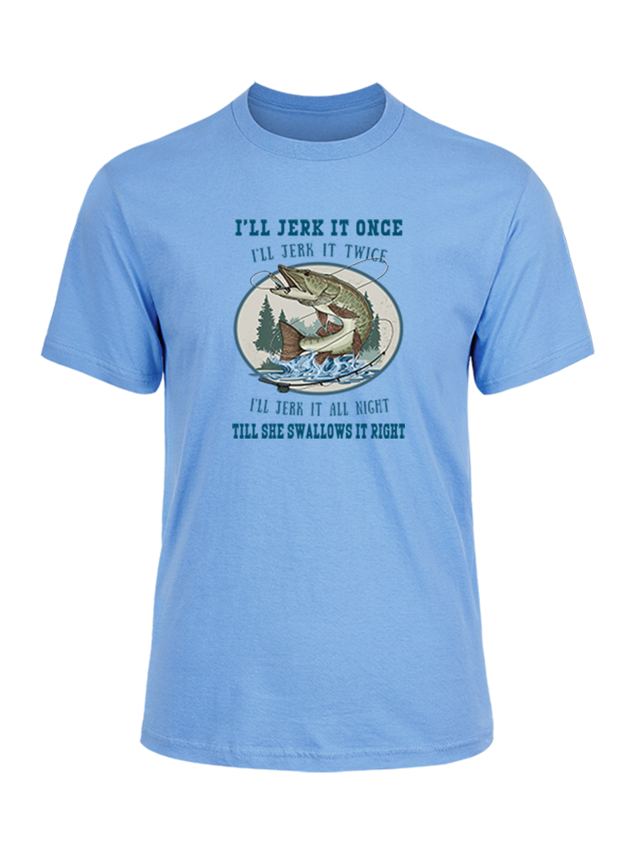 Muskie Madness Jerk and Reel Unisex Cotton Tee