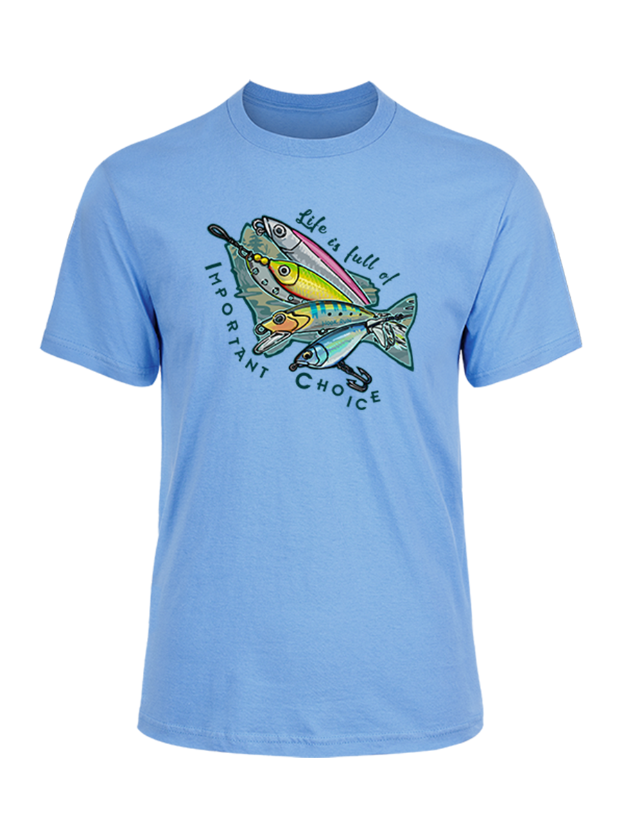 Clear Lake Bass Lures Unisex Cotton Tee