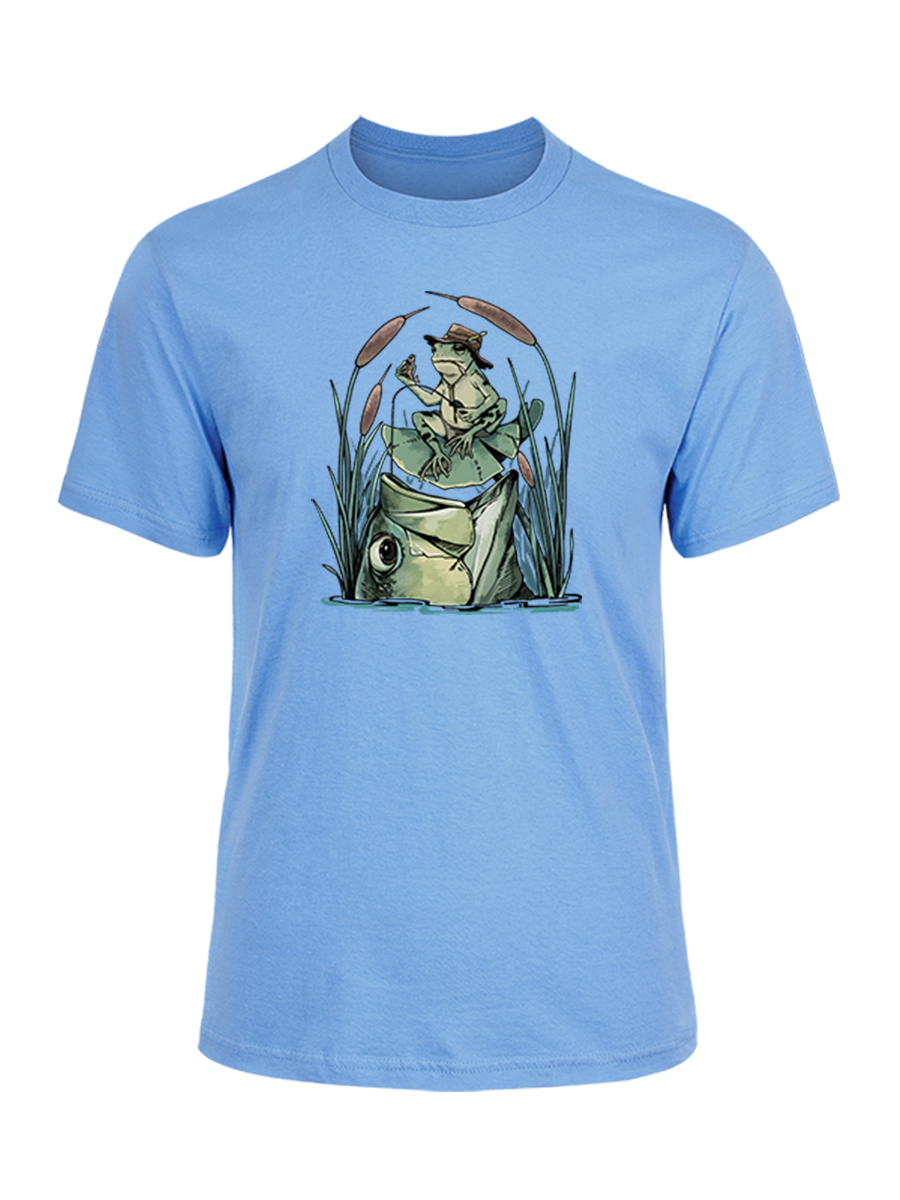 There's Always a Bigger Fish Unisex Cotton Tee