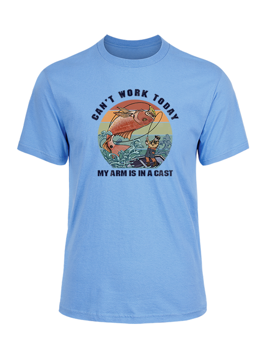 Hooked on a Day Off Unisex Cotton Tee
