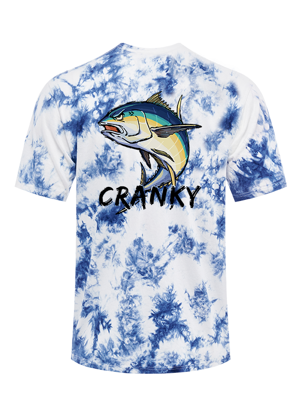 Ocean's Feisty Cranky Tuna Tie Dye Tee