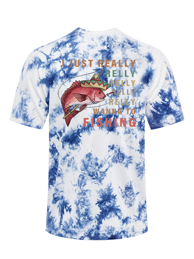 Red Snapper Fiesta Tie Dye Tee