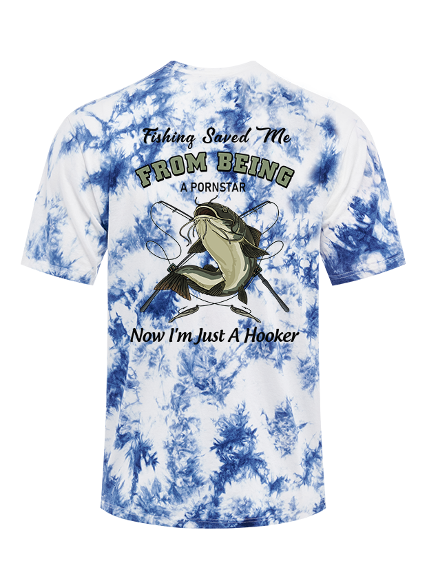 Catfish Back to Joy Tie Dye Tee