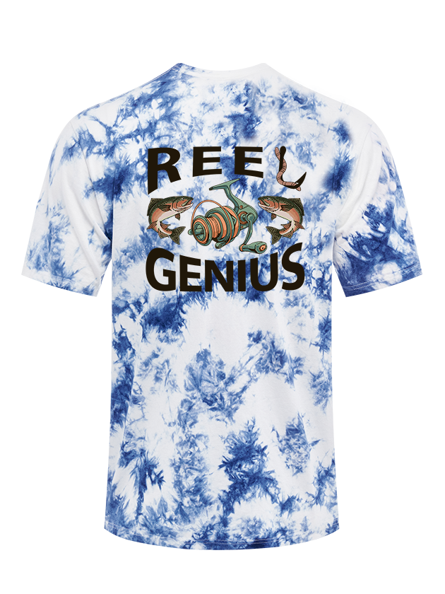 Reel Genius Adventure Tie Dye Tee