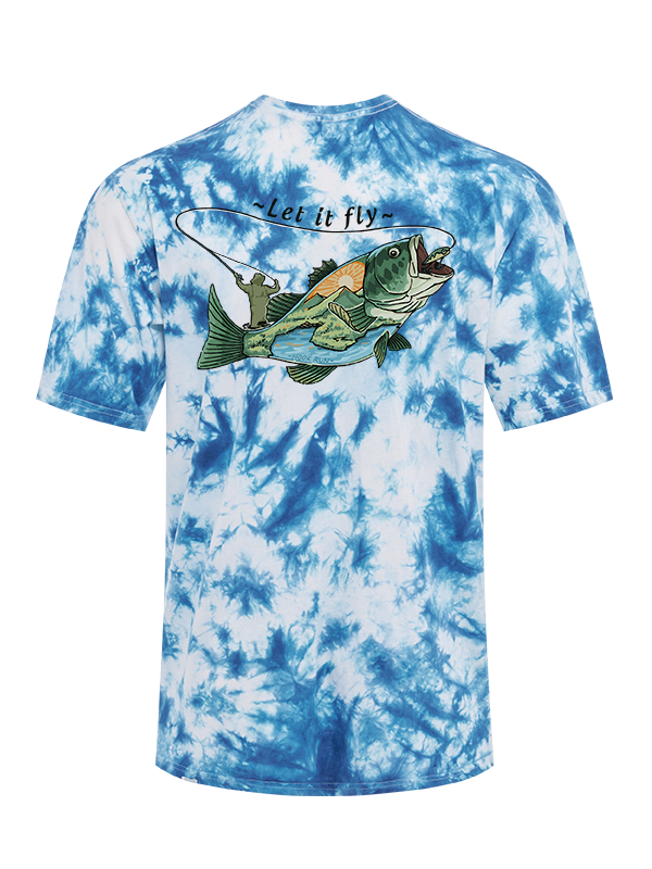 Let It Fly to Freedom Tie Dye Tee