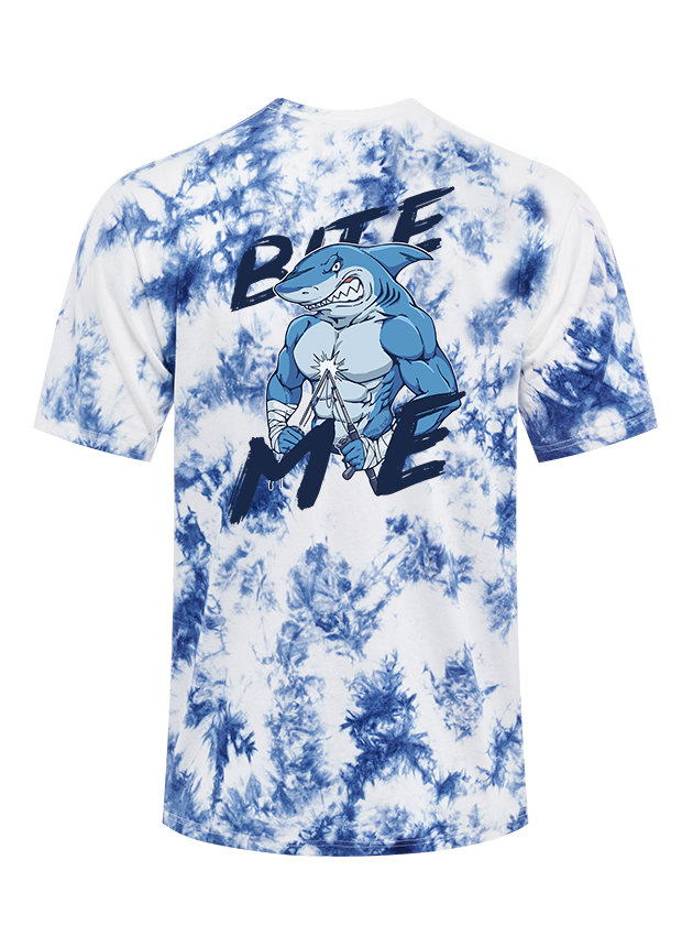 Rebel Shark Bite Me Tie Dye