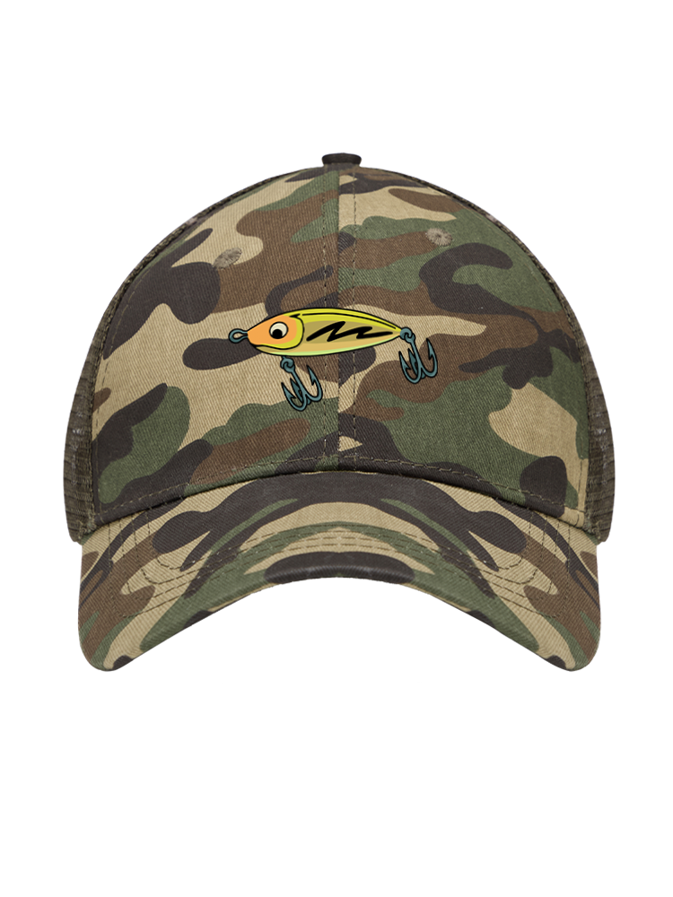 Hooked on a Day Off Mesh Velcro Hat