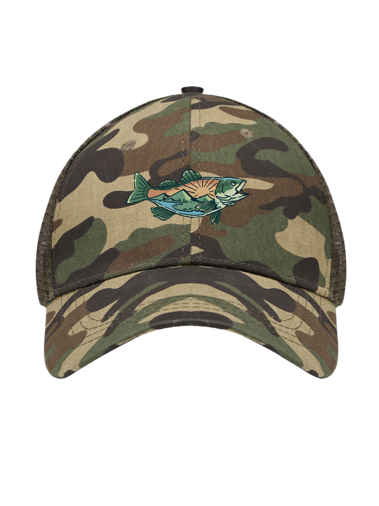 Let It Fly to Freedom Mesh Velcro Hat