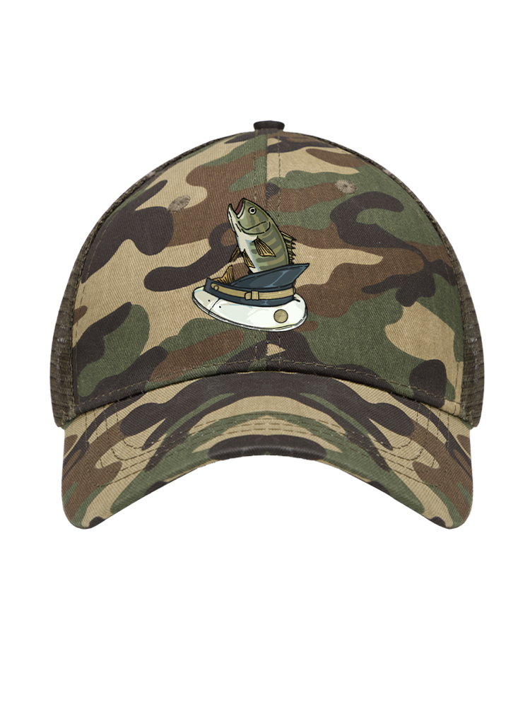 Catch Me If You Can Mesh Velcro Hat