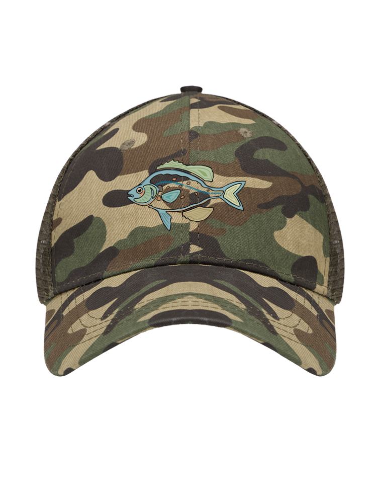 Measure of the Catch Mesh Velcro Hat