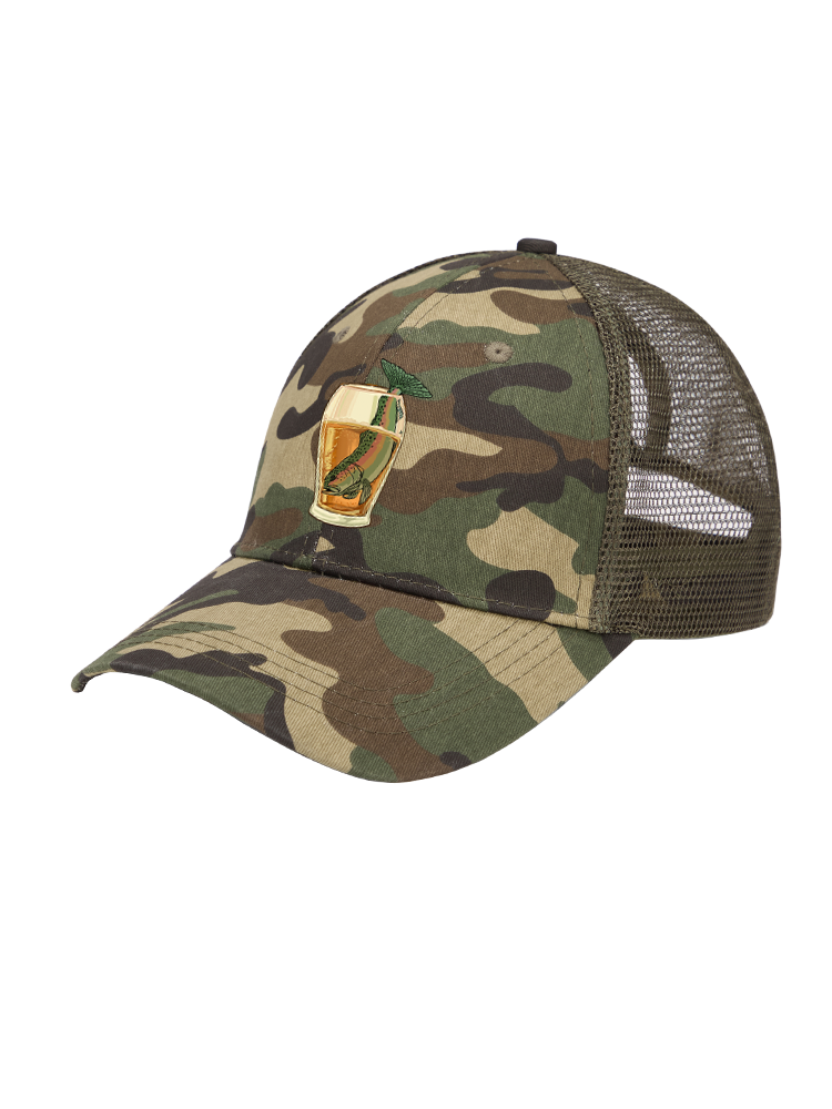 Let's Have a Drink Mesh Velcro Hat