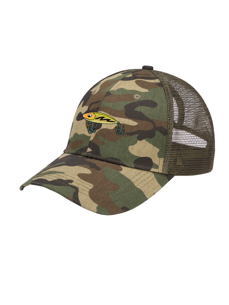 Hooked on a Day Off Mesh Velcro Hat