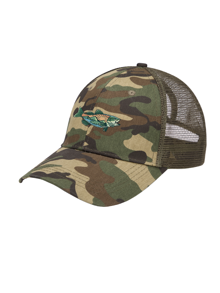 Let It Fly to Freedom Mesh Velcro Hat