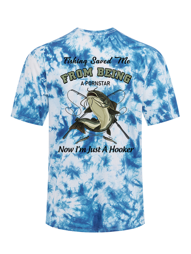 Catfish Back to Joy Tie Dye Tee