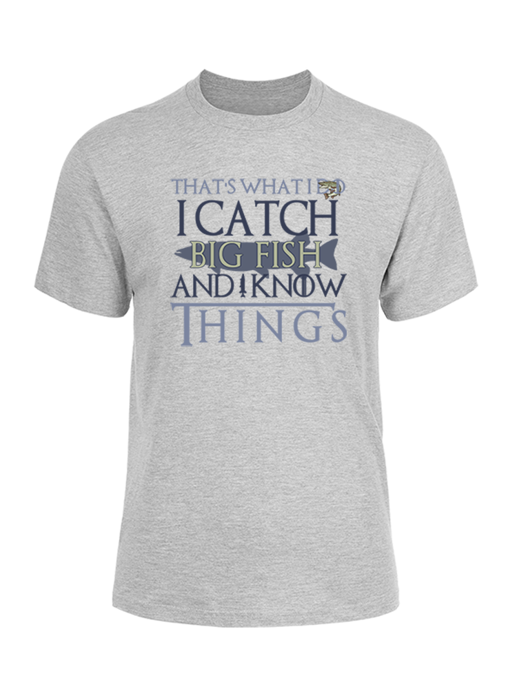 Big Catch Wisdom Unisex Cotton Tee