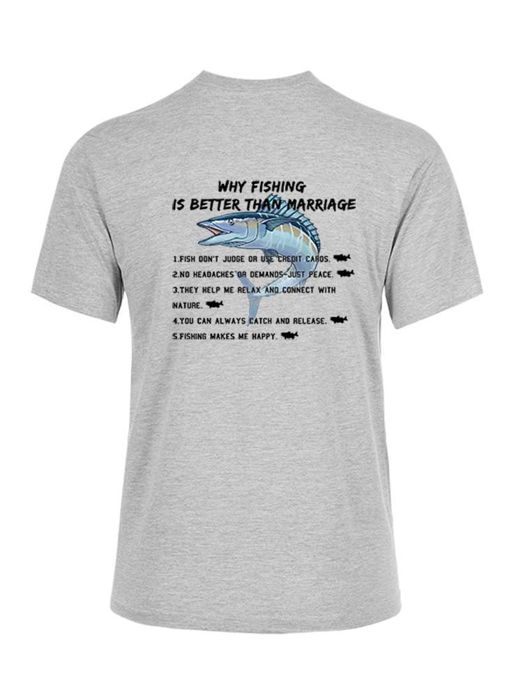 The Angler's Truth Unisex Cotton Tee