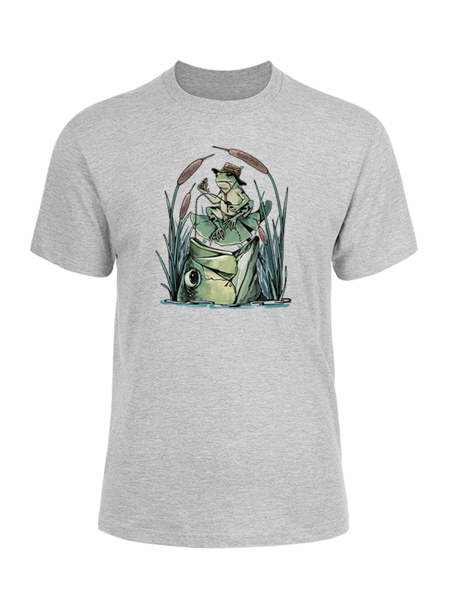 There's Always a Bigger Fish Unisex Cotton Tee