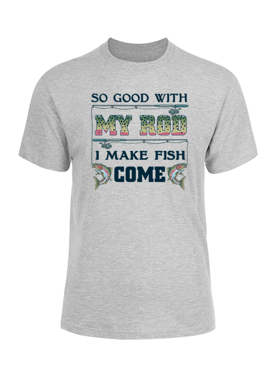 Reel Mastery and Trout Unisex Cotton Tee