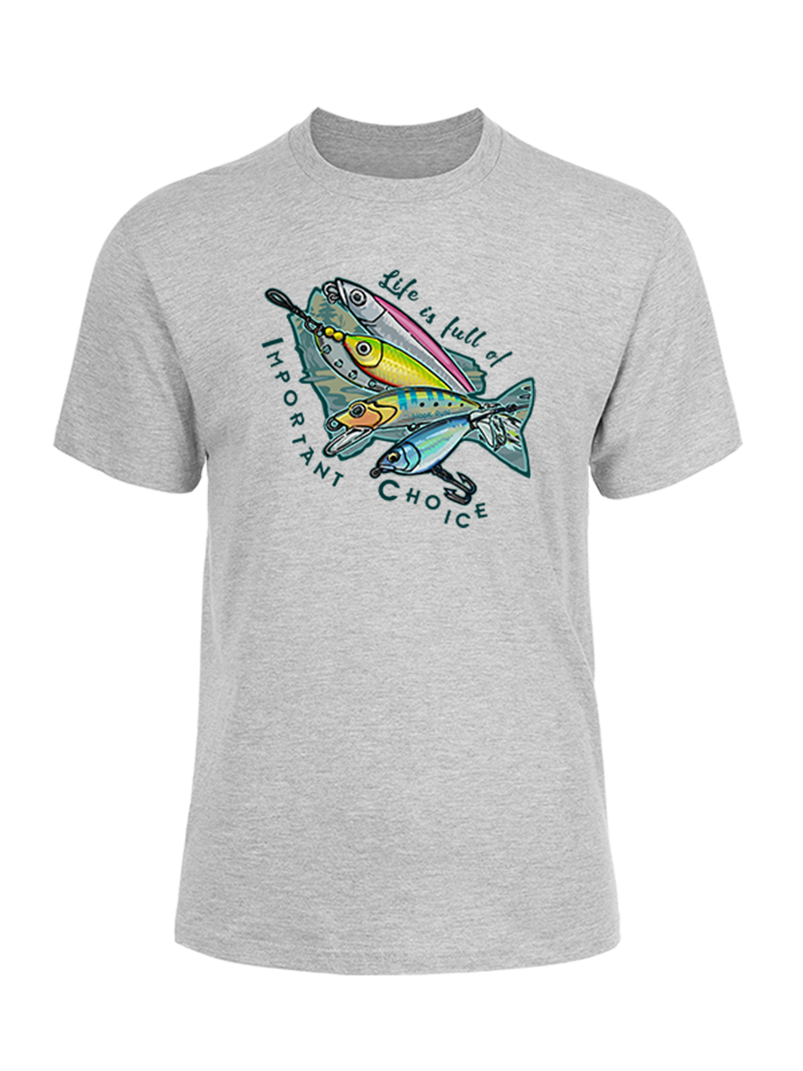 Clear Lake Bass Lures Unisex Cotton Tee