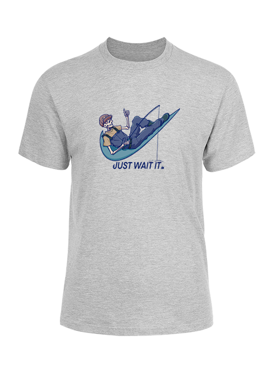 Just Wait It Unisex Cotton Tee