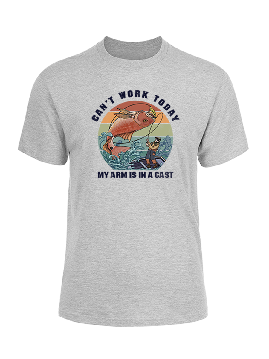 Hooked on a Day Off Unisex Cotton Tee