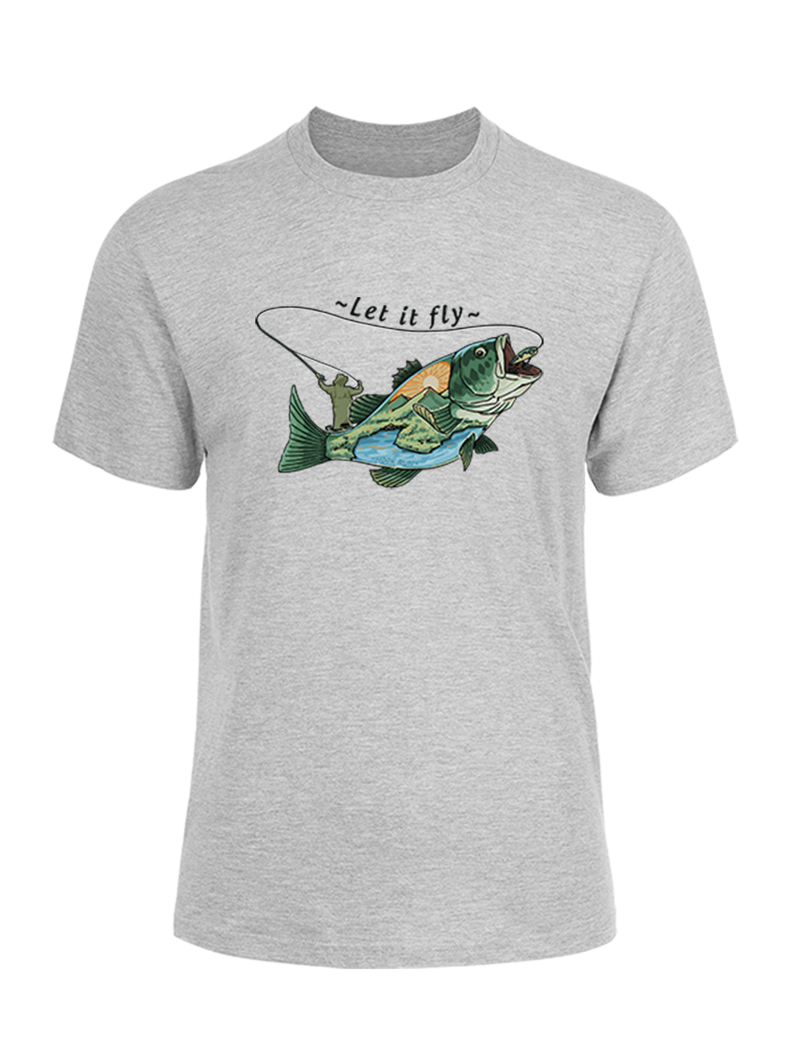 Let It Fly to Freedom Unisex Cotton Tee