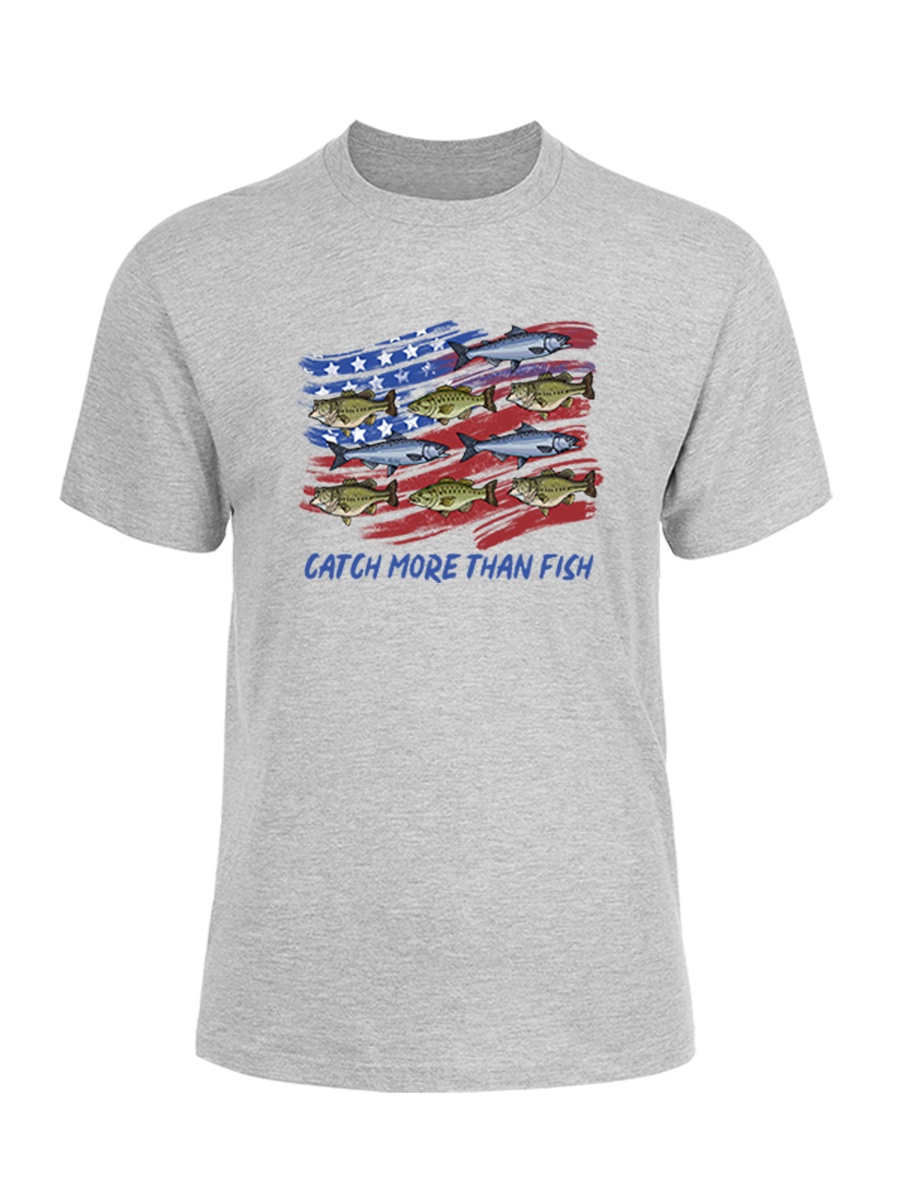 Patriotic Waters Unleashed Unisex Cotton Tee