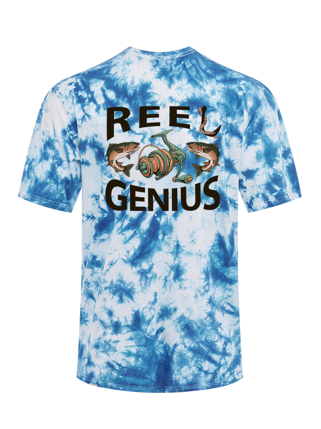 Reel Genius Adventure Tie Dye Tee