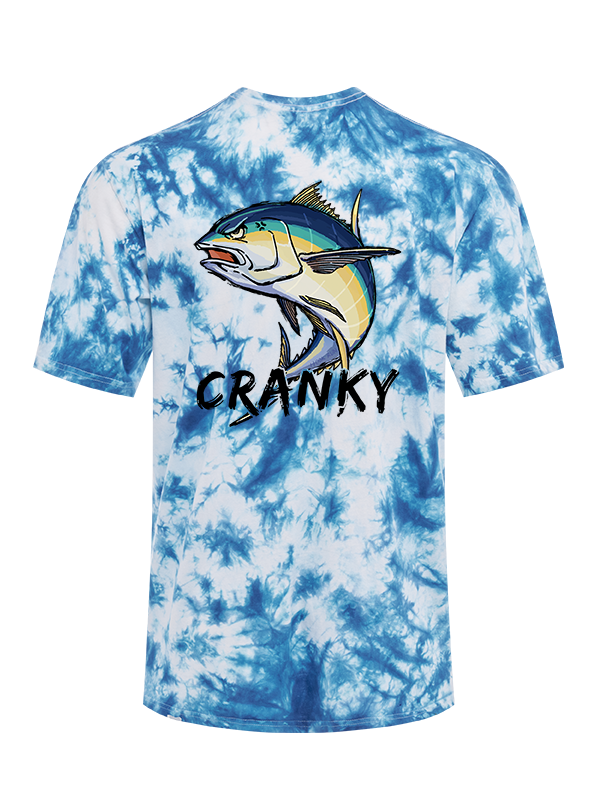 Ocean's Feisty Cranky Tuna Tie Dye Tee