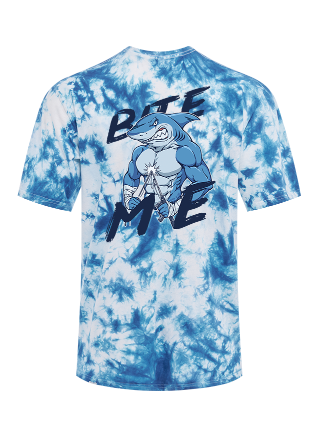 Rebel Shark Bite Me Tie Dye