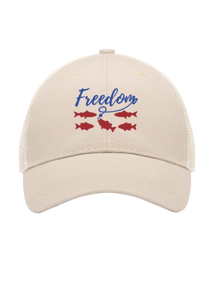 Patriotic Waters Unleashed Mesh Velcro Hat