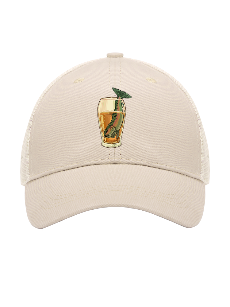 Let's Have a Drink Mesh Velcro Hat