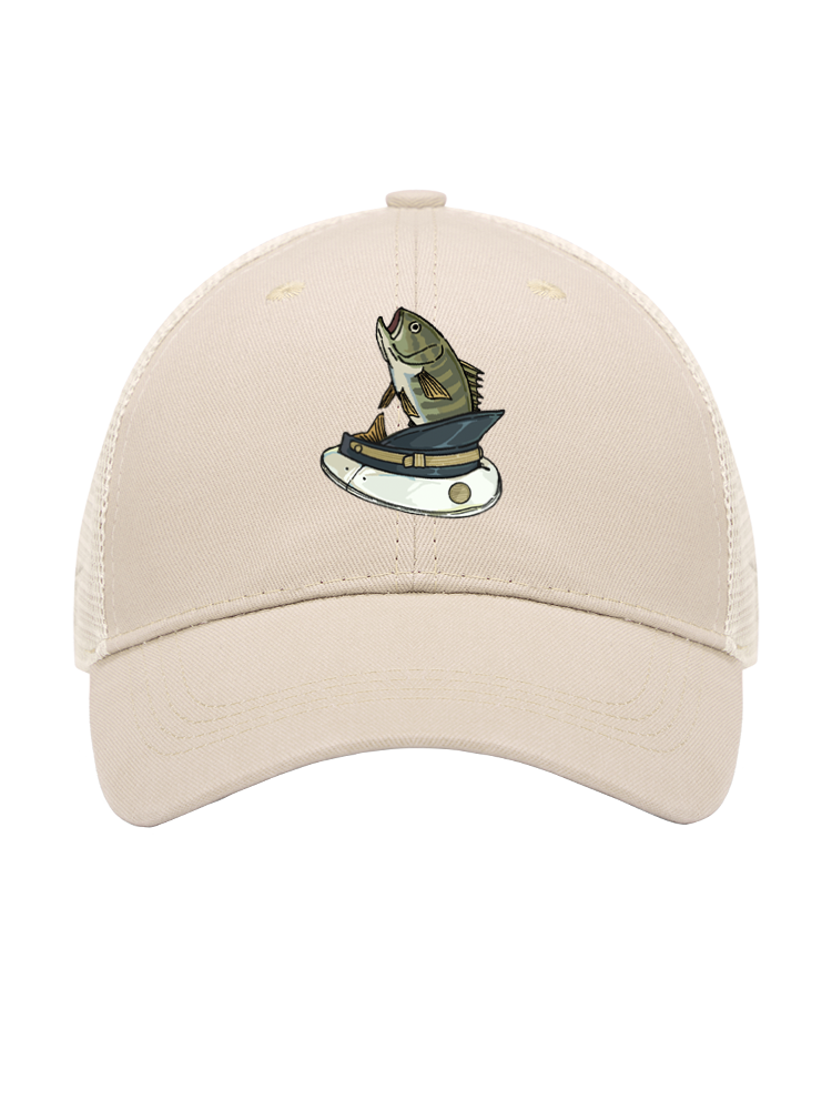 Catch Me If You Can Mesh Velcro Hat