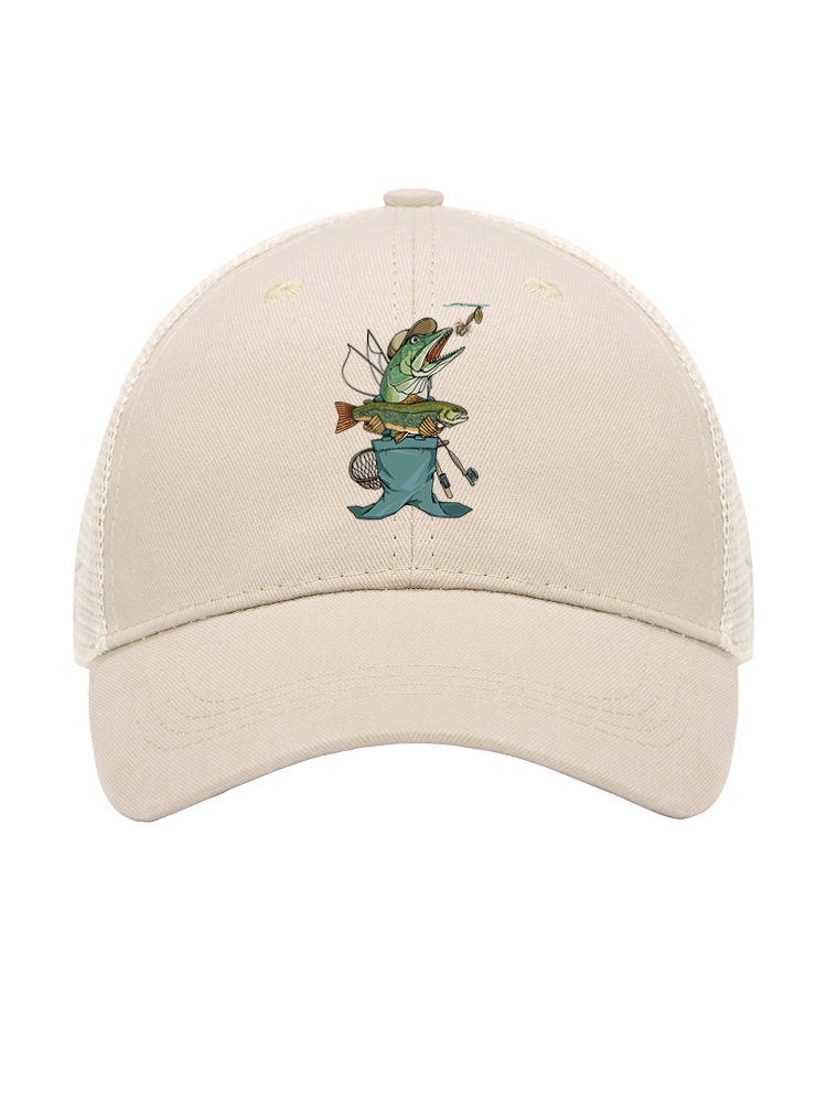 Who is My Prey Mesh Velcro Hat