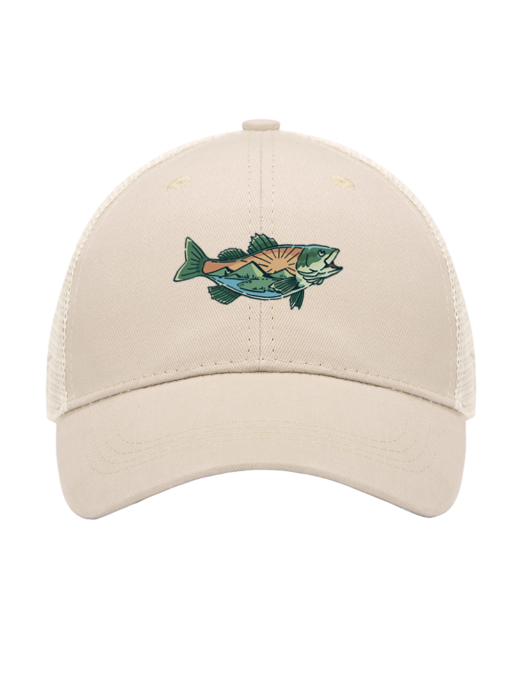 Let It Fly to Freedom Mesh Velcro Hat
