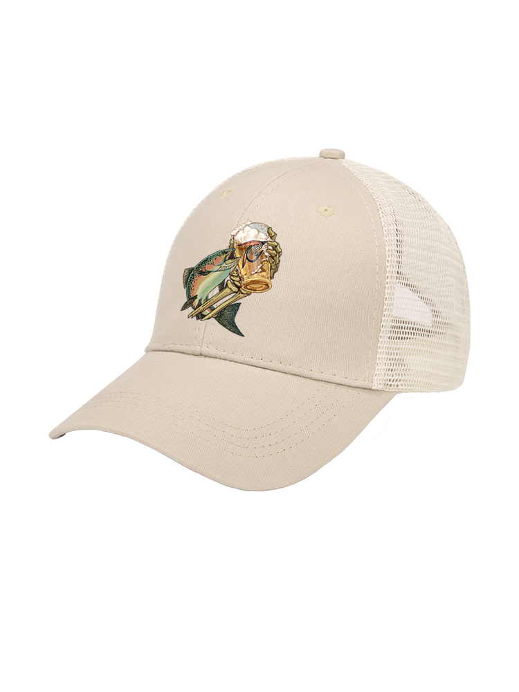 Let's Have a Drink Mesh Velcro Hat
