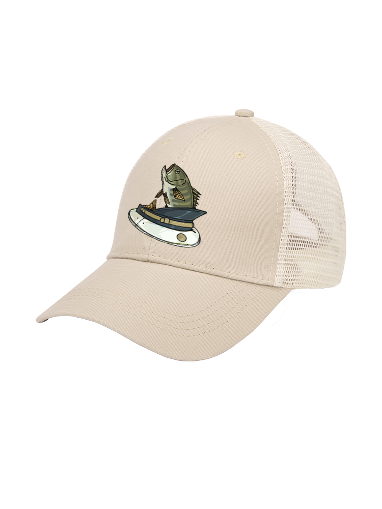 Catch Me If You Can Mesh Velcro Hat