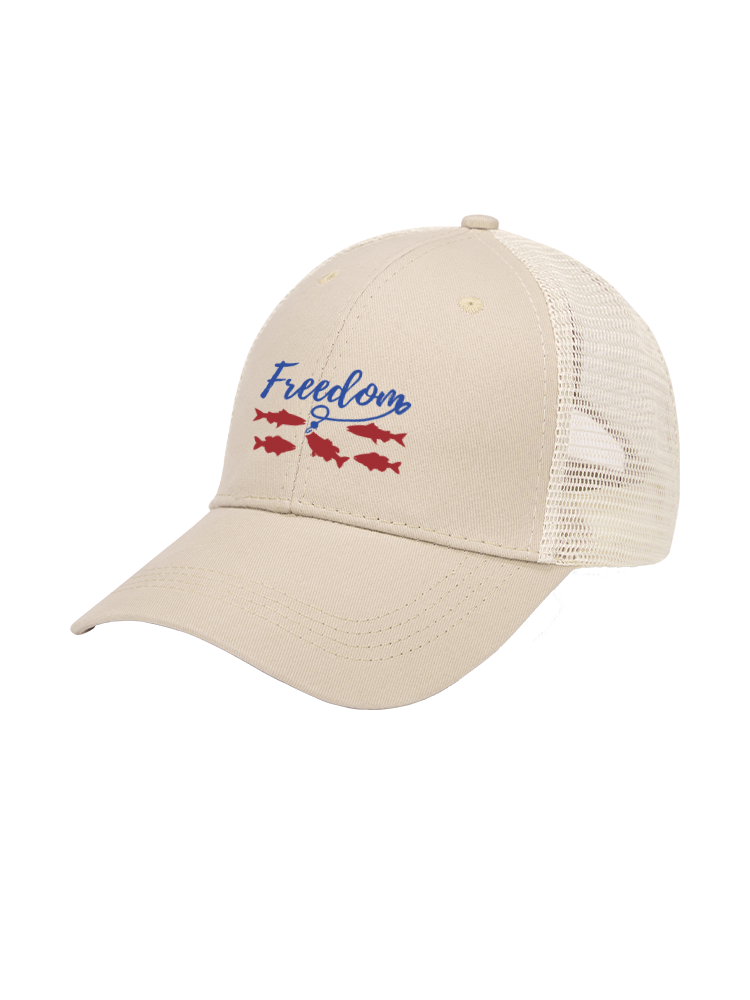 Patriotic Waters Unleashed Mesh Velcro Hat