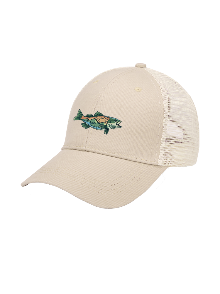 Let It Fly to Freedom Mesh Velcro Hat