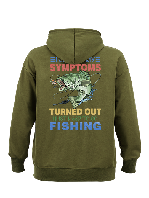 Fishing Is the Cure Classic Hoodie