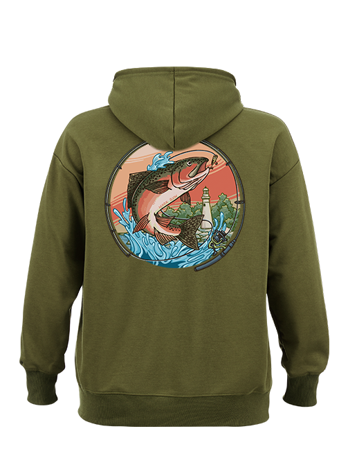Legendary Catch Fishing Adventure Classic Hoodie