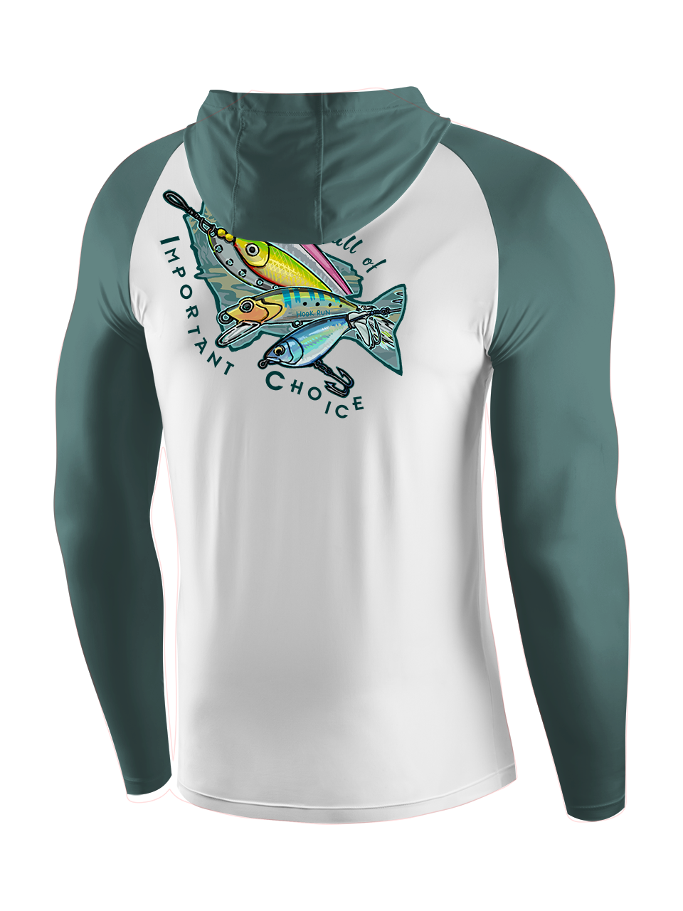 Clear Lake Bass Lures UPF Hoodie