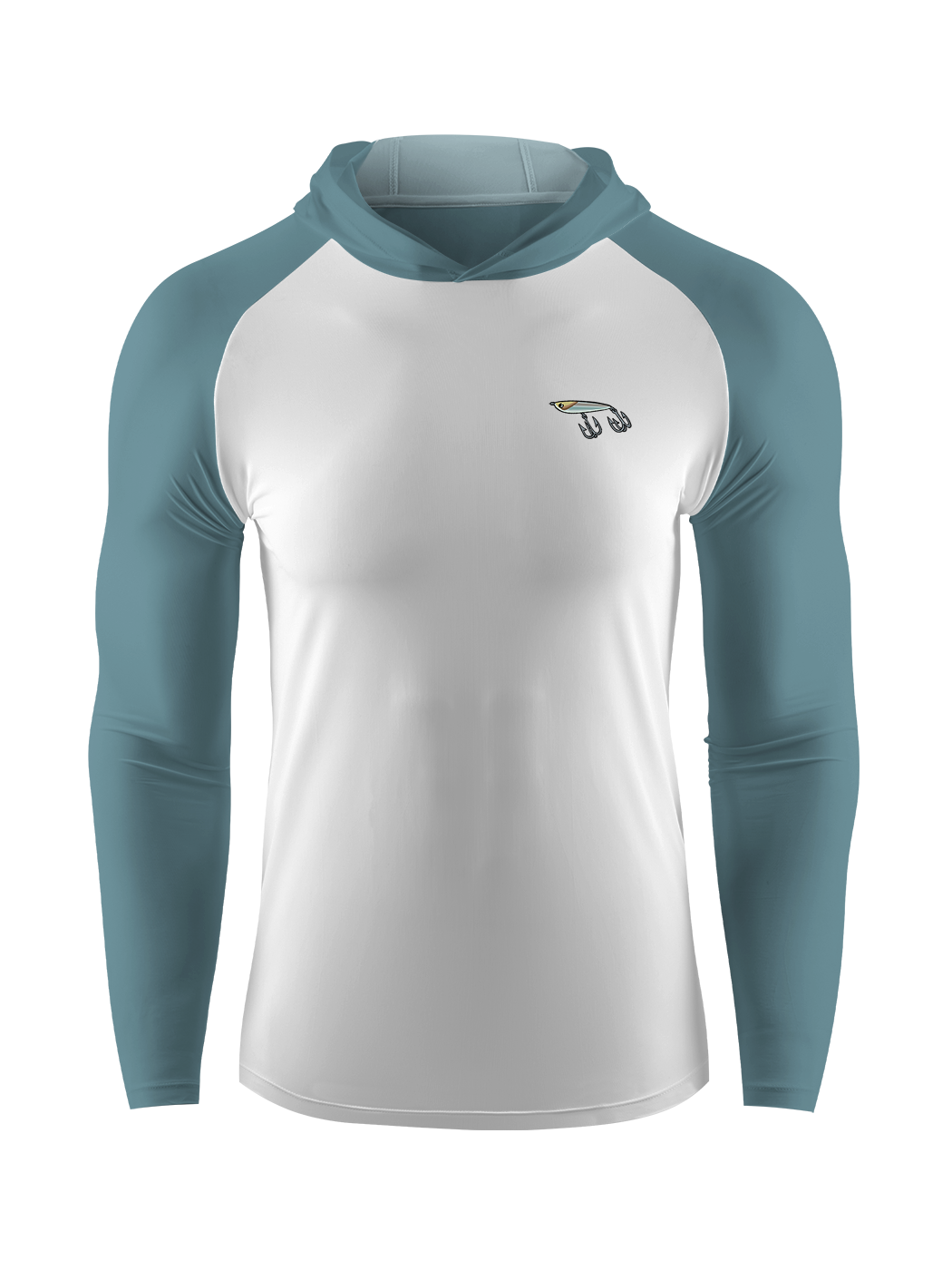 Muskie Madness Jerk and Reel UPF Hoodie