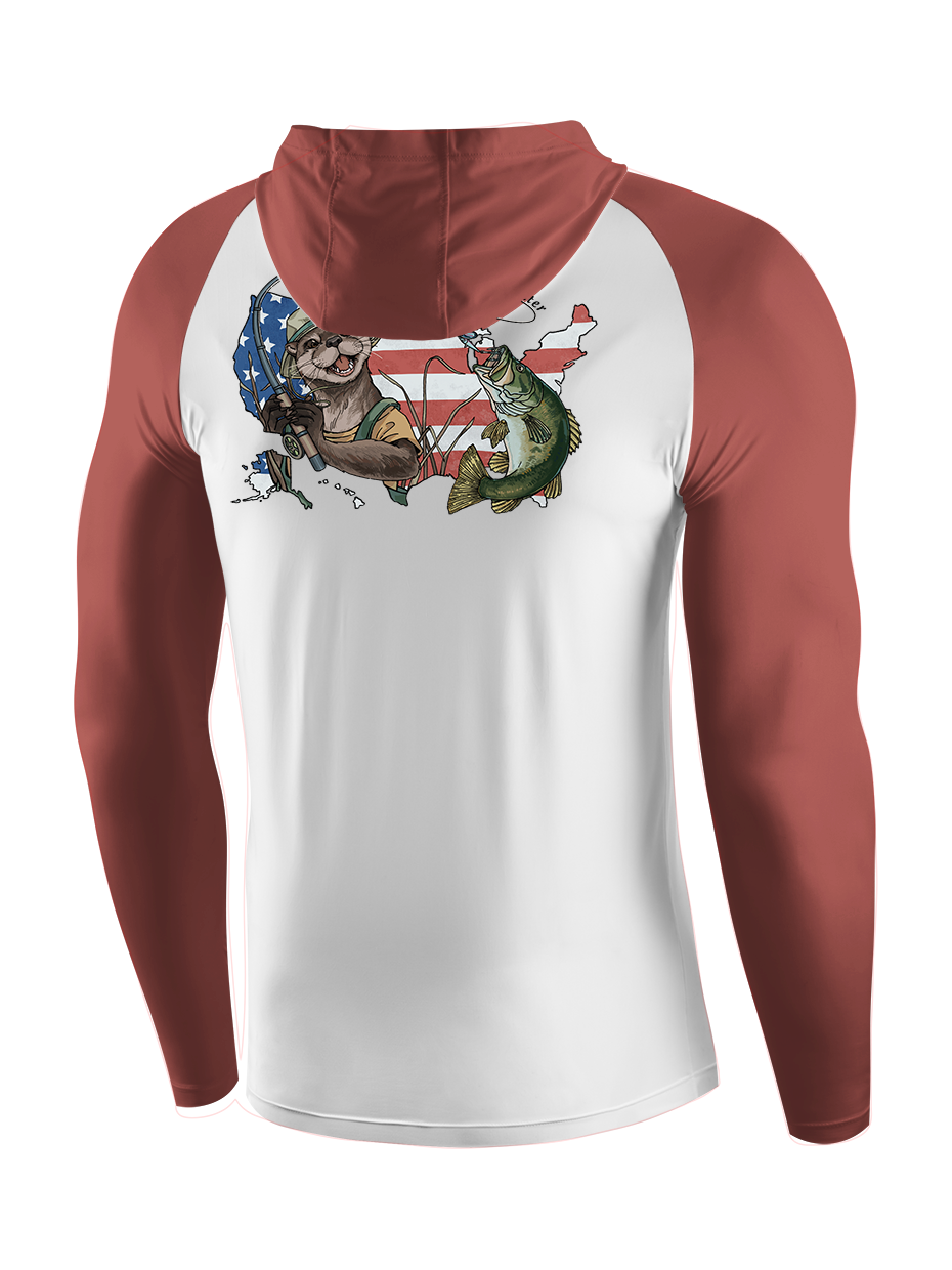 Otter vs Bass UPF Hoodie
