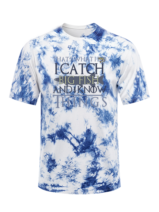 The Angler's Truth Tie Dye Tee