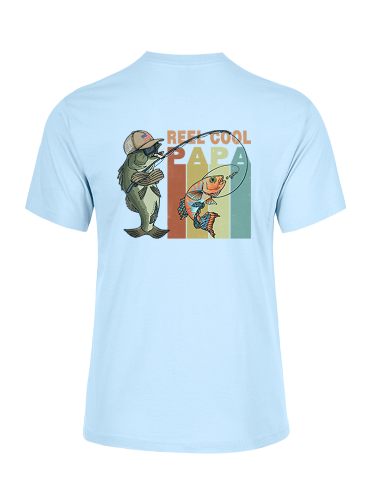 Reel Cool Papa Unisex Cotton Tee