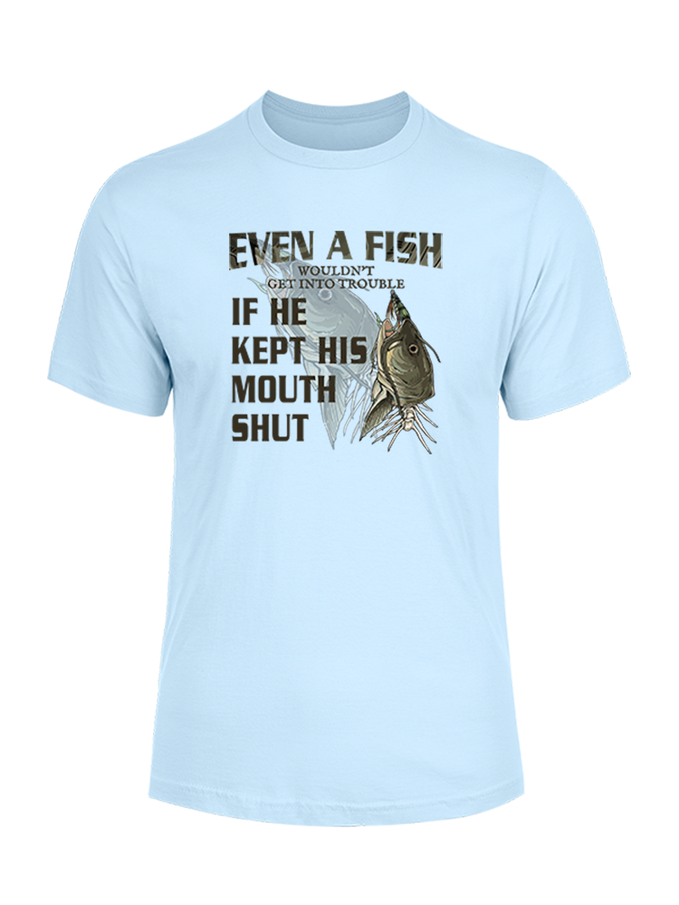 Silent Wisdom Catfish's Lesson Unisex Cotton Tee